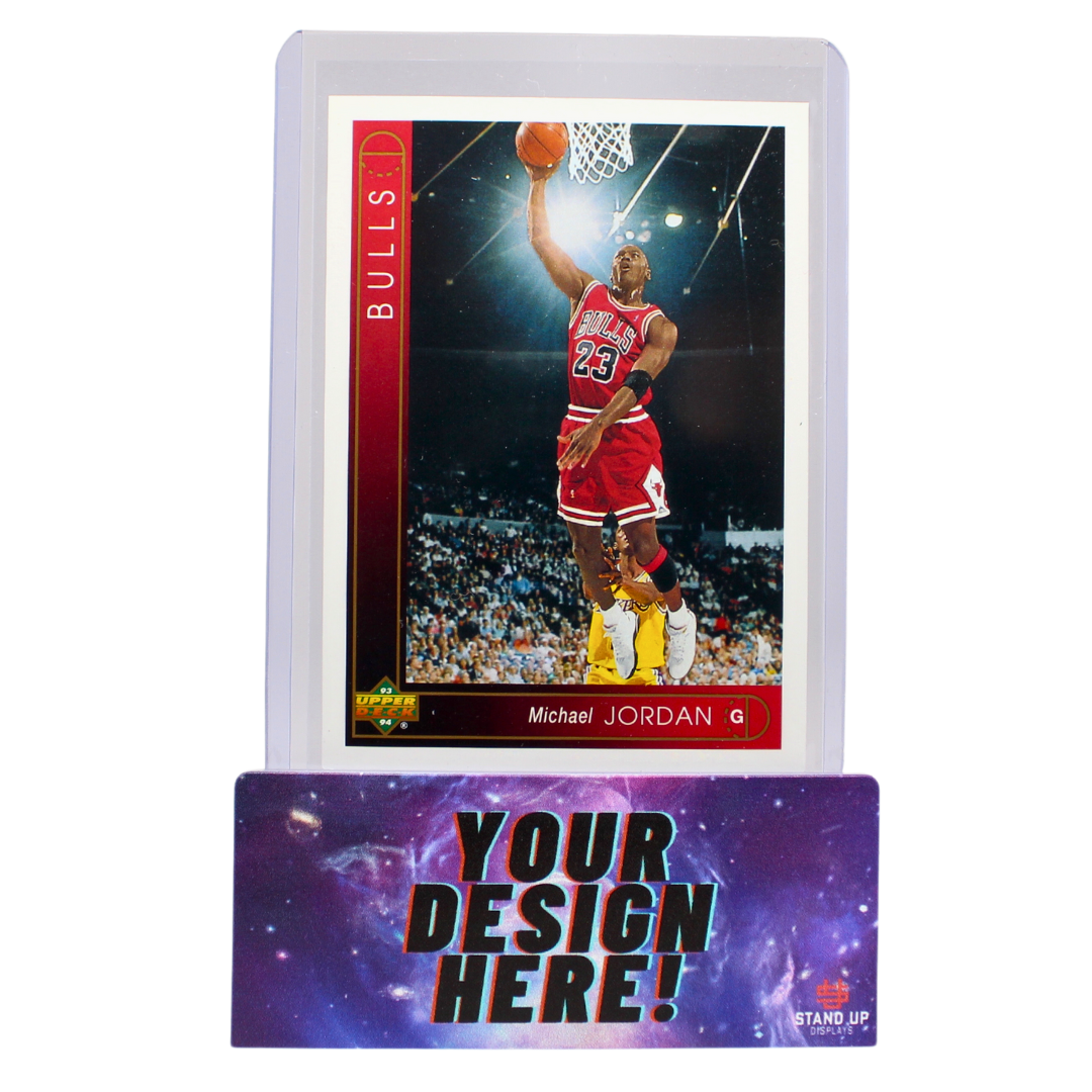 Custom Logo Trading Card Holder Stand Display for Sports Cards – 3D Print  New York