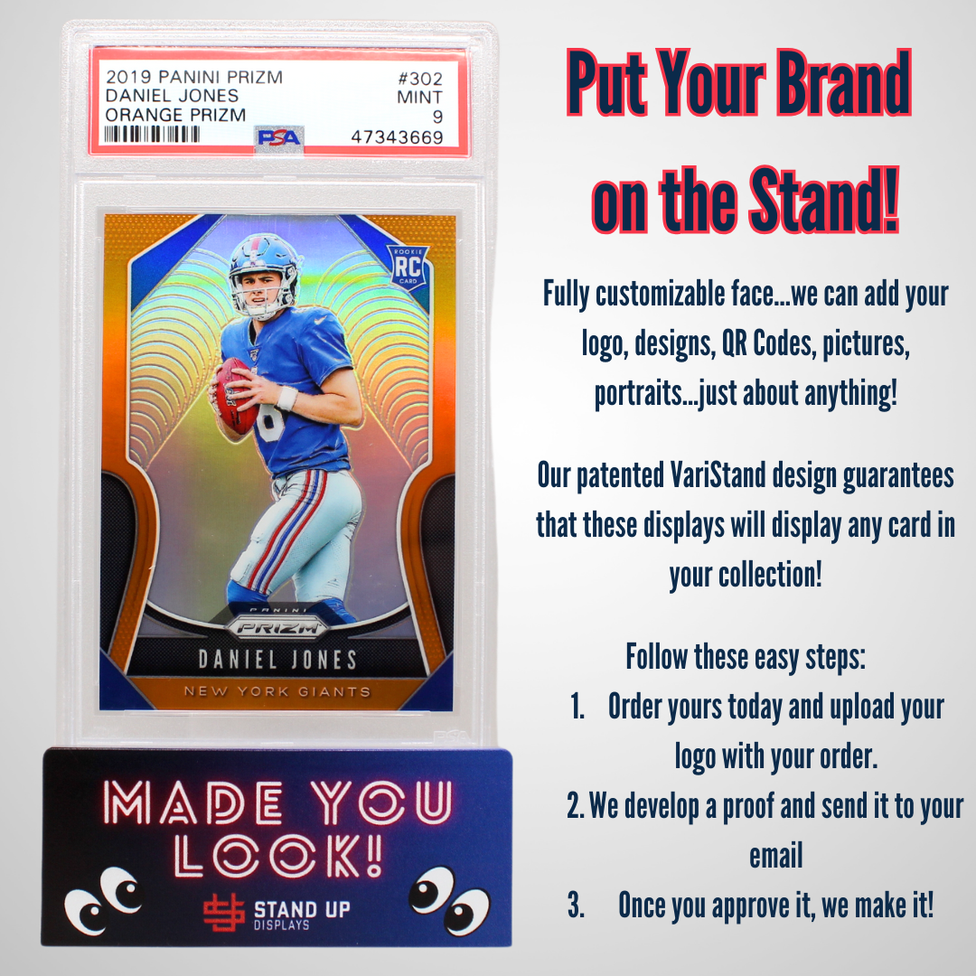 The Custom VariStand Trading Card Display