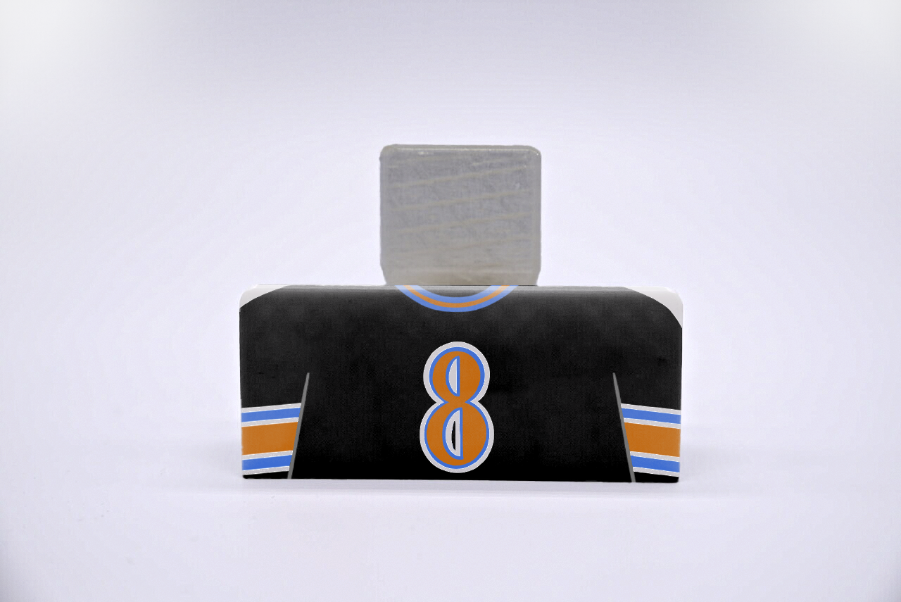 Hockey Washington #8 Jersey Series VariStand Trading Card Display
