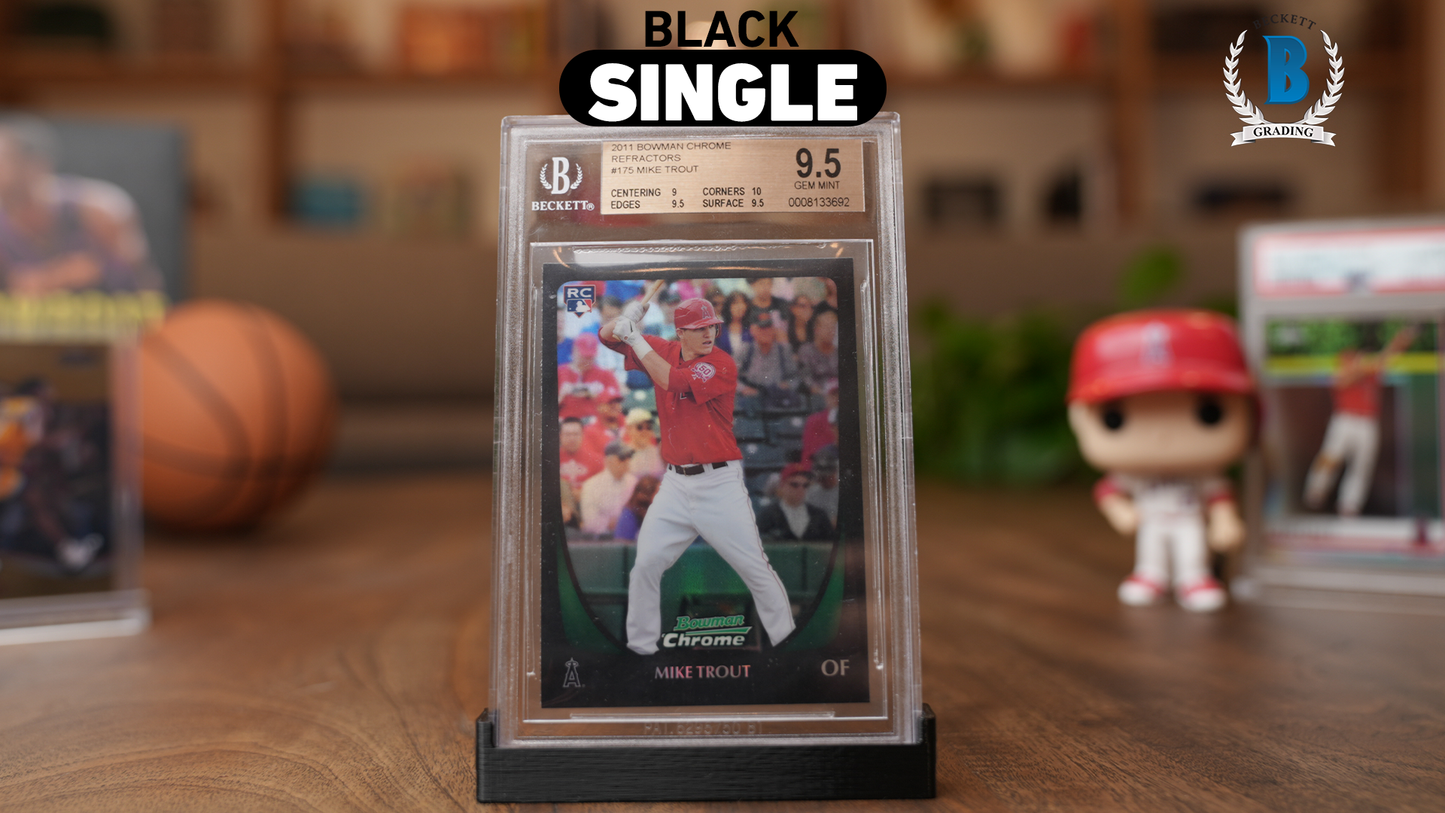 BGS Graded Trading Card Display Stand - Single Stand