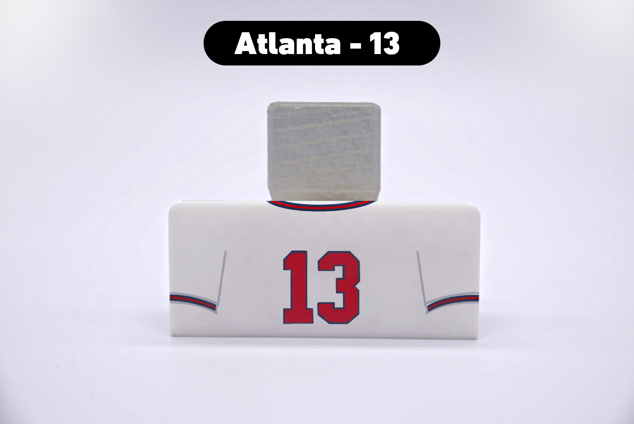 Baseball Atlanta #13 Jersey Series VariStand Trading Card Display – Stand  Up Displays