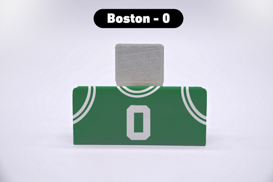 Basketball Boston #0 Jersey Series VariStand Trading Card Display