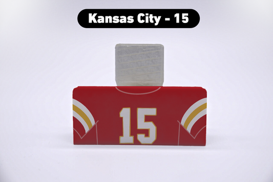 Football Kansas City #15 Jersey Series VariStand Trading Card Display