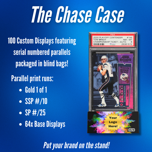 The Chase Case - 100 Custom Displays with Serial Numbered Parallels!