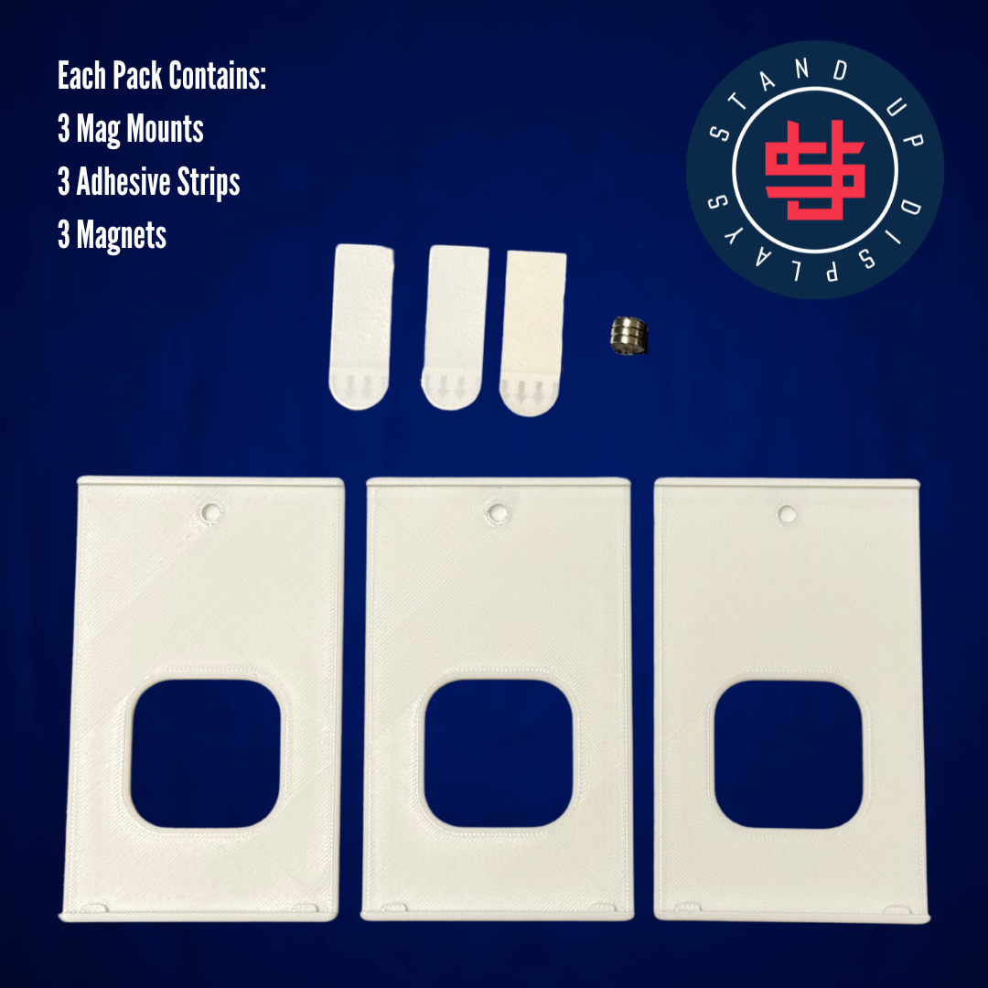 Mag Mount Wall Display - 3 Pack