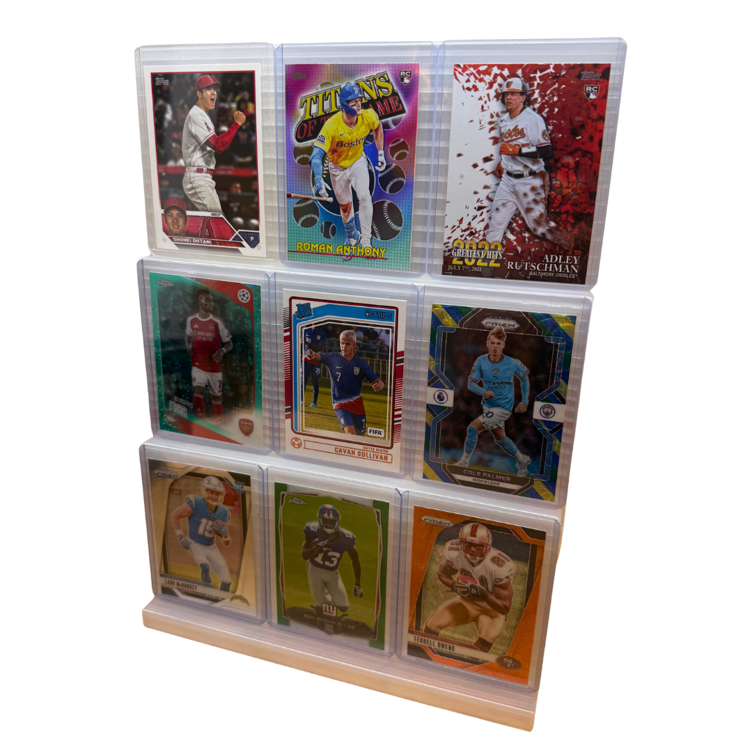 9-Card Display Shelf