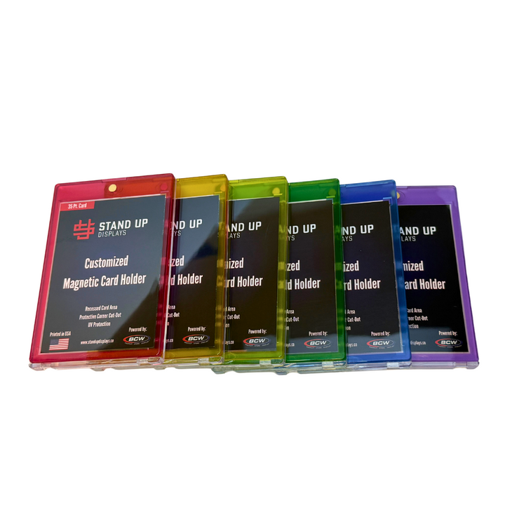 Magnet Display Card Magnetic Card Holders – Stand Up Displays