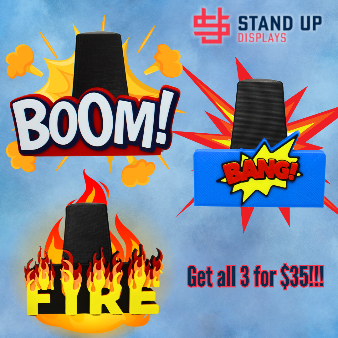 BOOM! BANG! FIRE! Stand Bundle