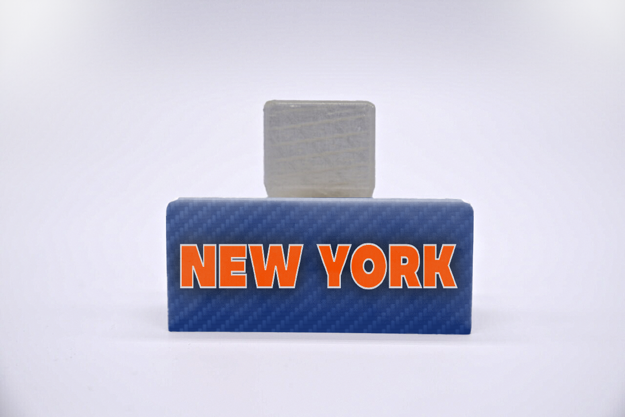 Hockey New York City Series VariStand Trading Card Display - Blue/Orange/White