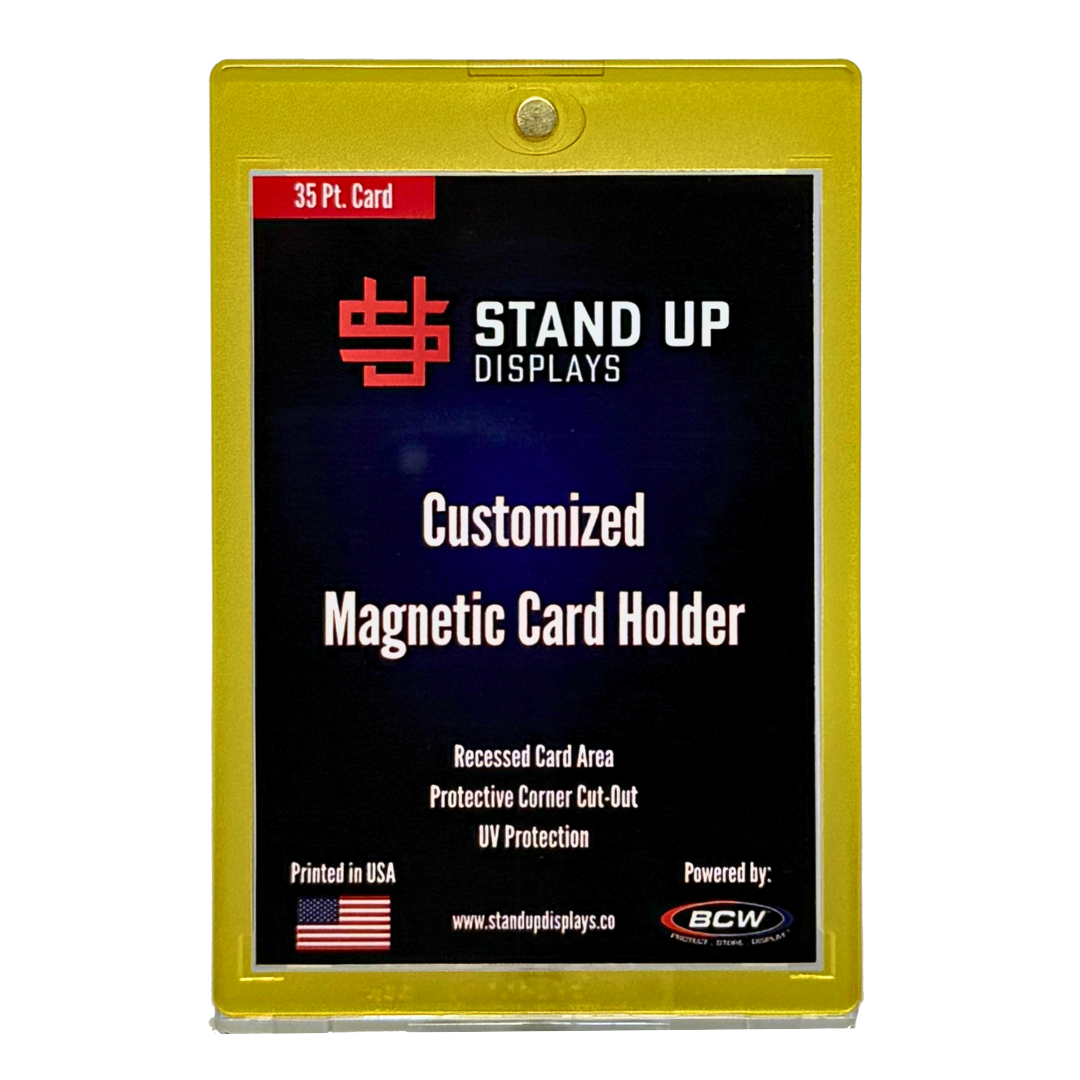 Magnet Display Card Colorway Magnetic Card Holder - 35pt – Stand Up Displays