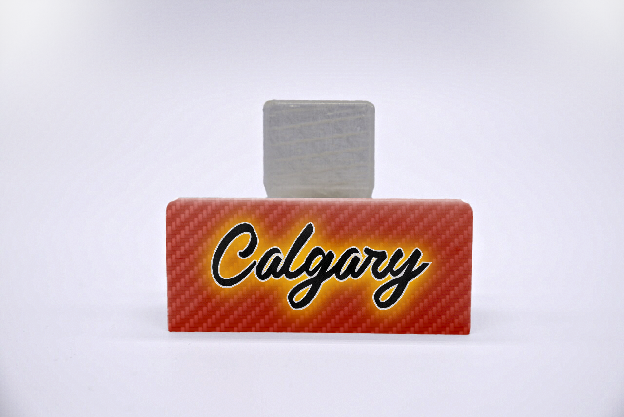 Hockey Calgary City Series VariStand Trading Card Display