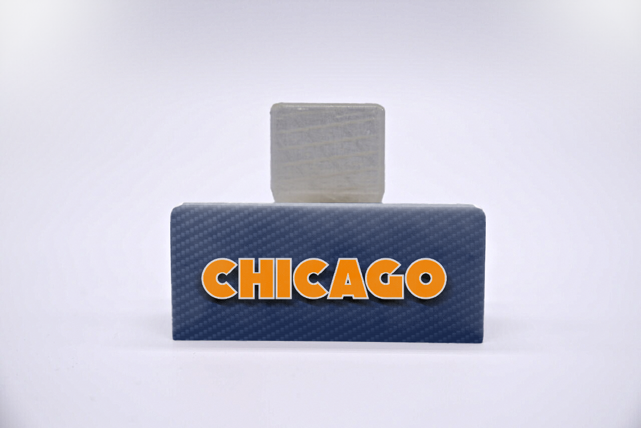 Football Chicago City Series VariStand Trading Card Display