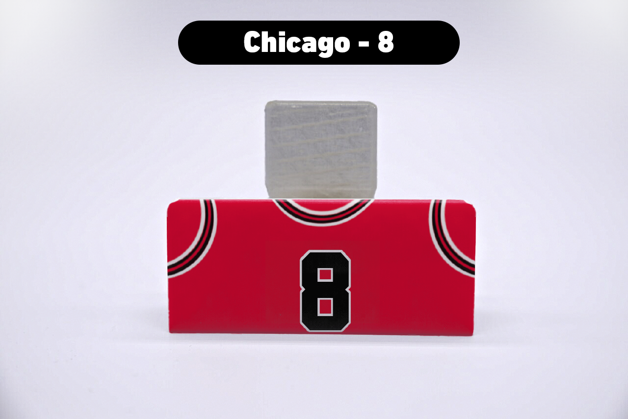 Basketball Chicago #8 Jersey Series VariStand Trading Card Display