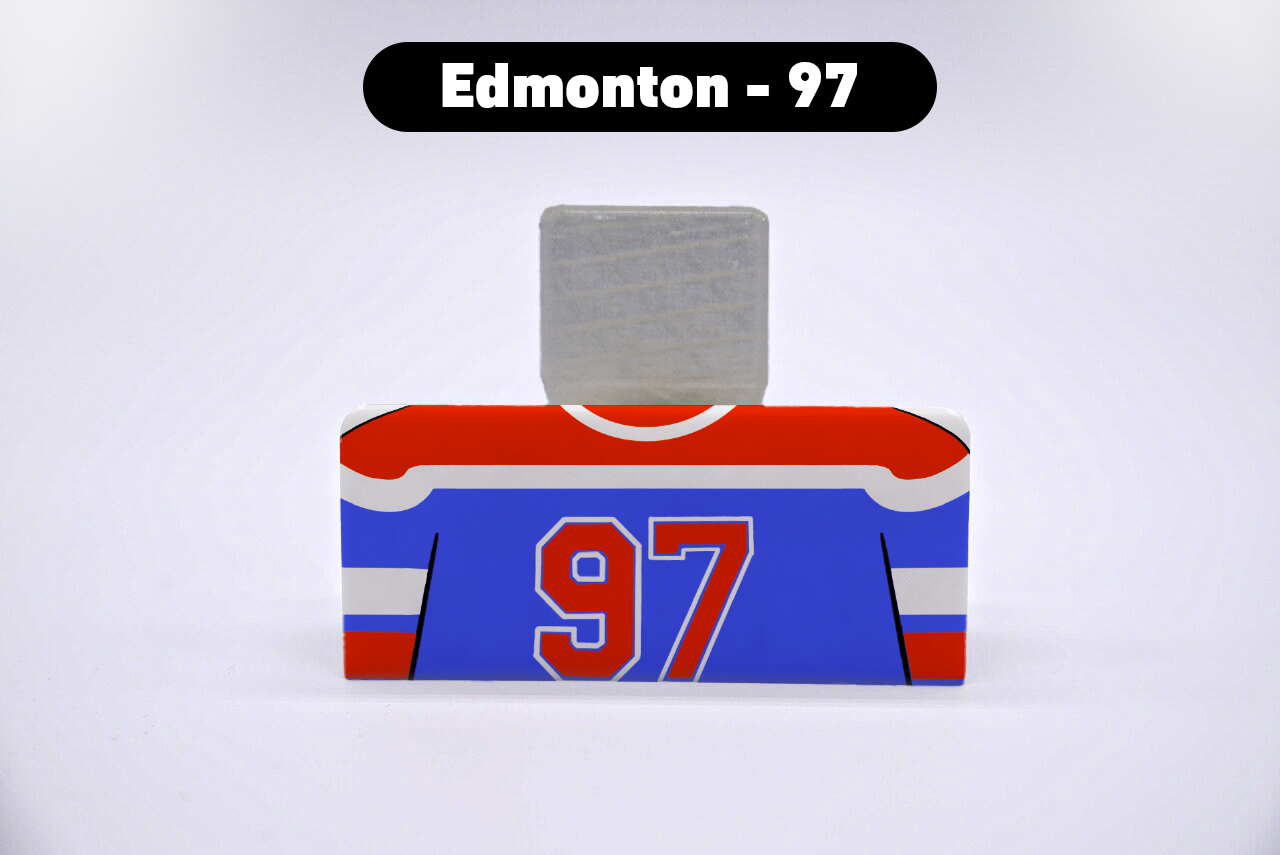 Hockey Edmonton #97 Jersey Series VariStand Trading Card Display