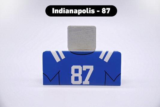 Football Indianapolis #87 Jersey Series VariStand Trading Card Display