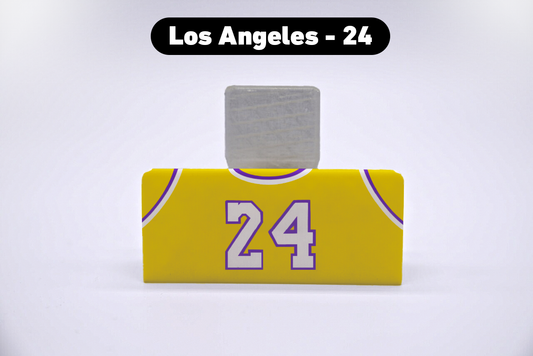 Basketball Los Angeles #24 Jersey Series VariStand Trading Card Display