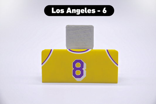 Basketball Los Angeles #8 Jersey Series VariStand Trading Card Display