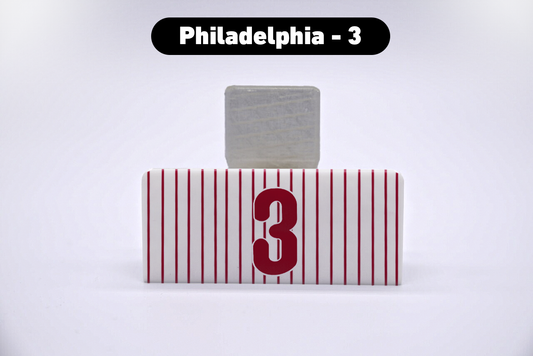 Baseball Philadelphia #3 Jersey Series VariStand Trading Card Display