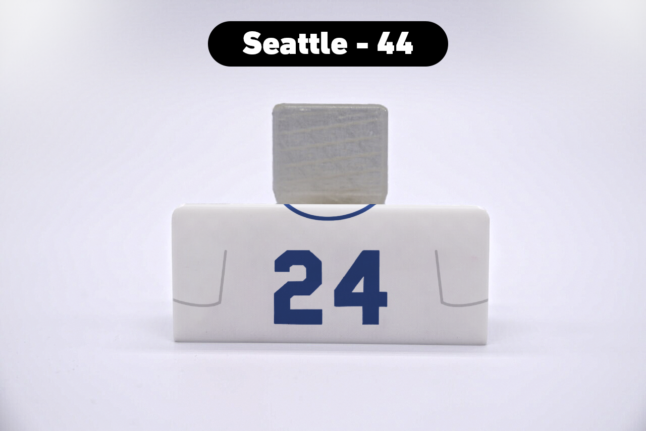 Baseball Seattle #24 Jersey Series VariStand Trading Card Display