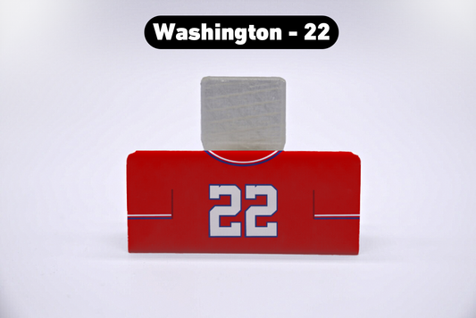 Baseball Washington #22 Jersey Series VariStand Trading Card Display